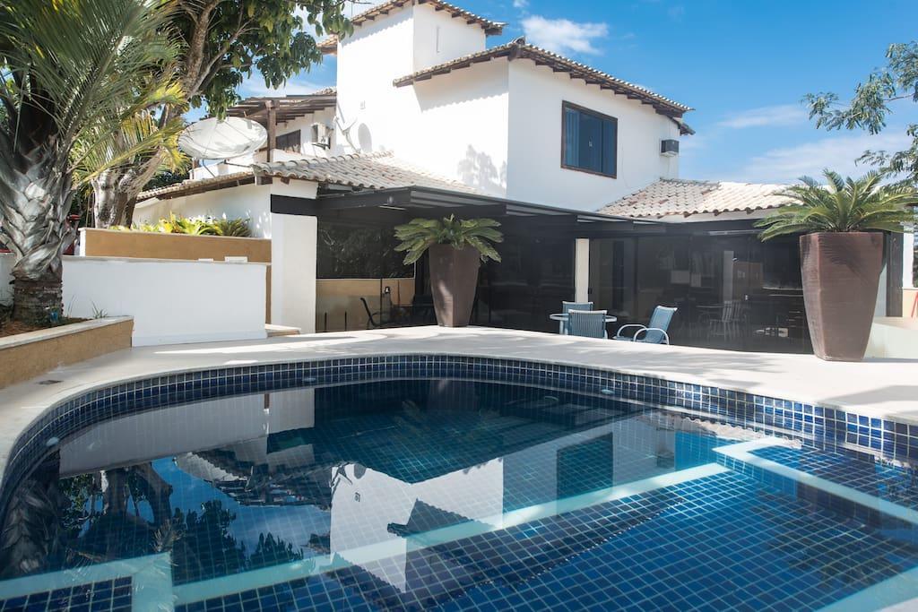 Buzios Geriba Dentro De Condominio Com Piscina Propria Экстерьер фото